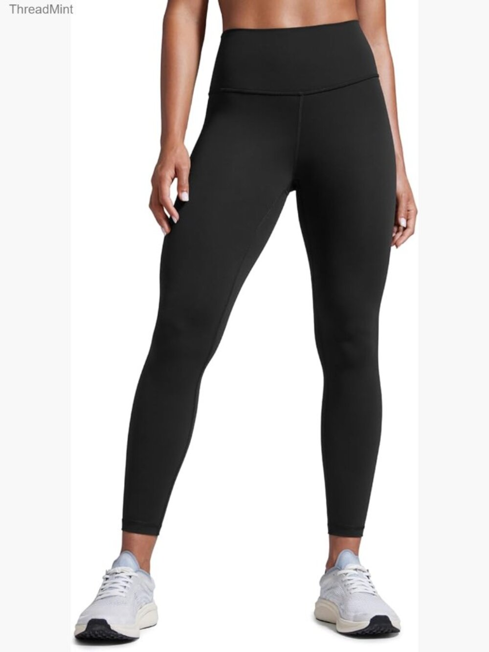 High Waisted Yoga Leggings 25" - Tummy Control Workout Pants